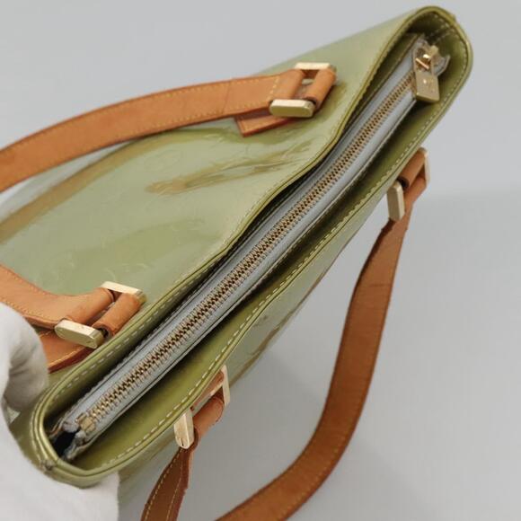 LOUIS VUITTON Monogram Vernis Houston Hand Bag Gris M91053 - Picture 6 of 16